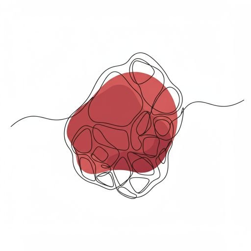 A creative illustration of a triglyceride.